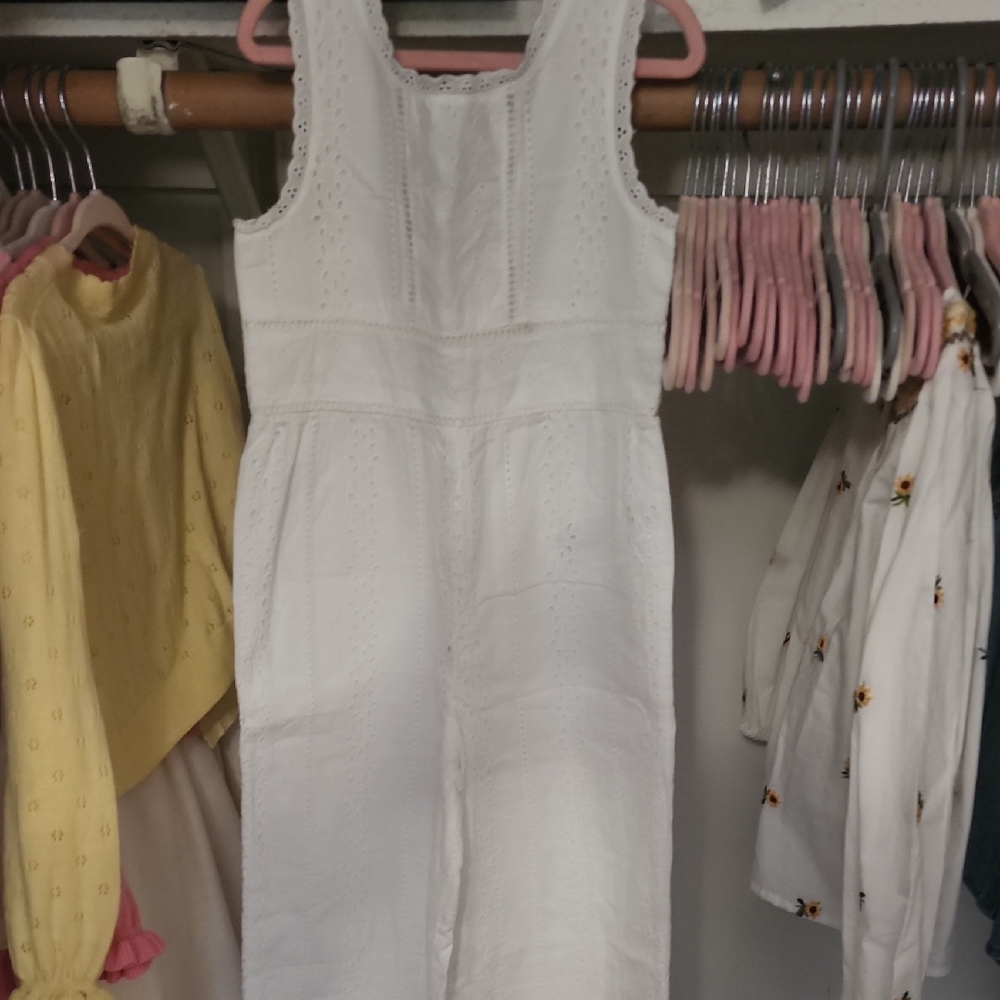 Zara White Kids One Piece
